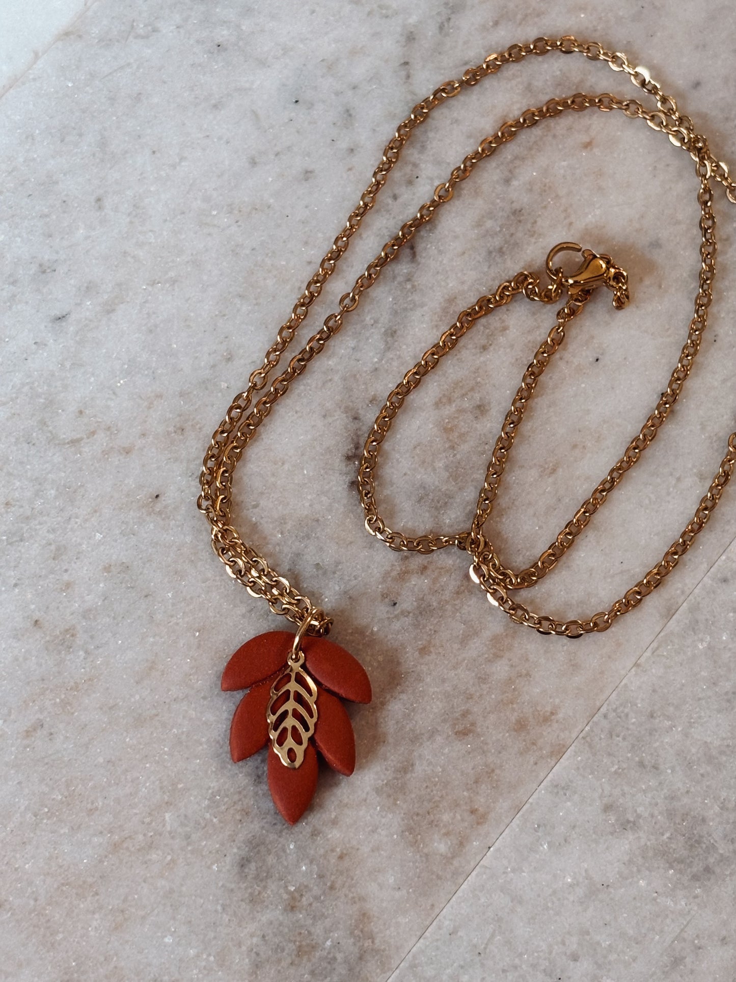 Orange Spice Necklace