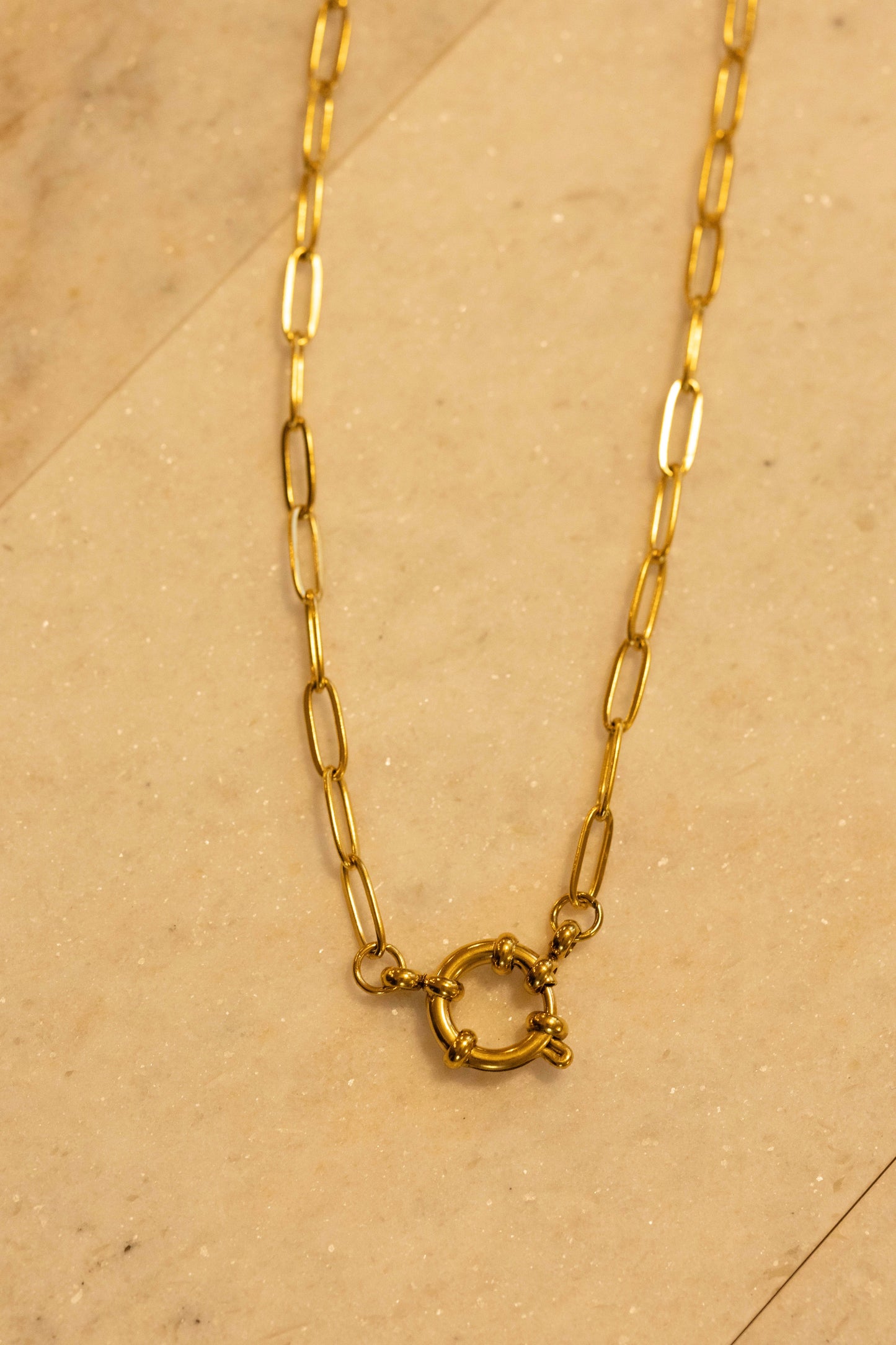 The Ashford Chain || 16 in Paperclip Necklace
