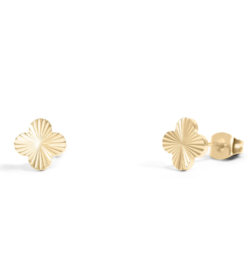 Clover Stud -Gold