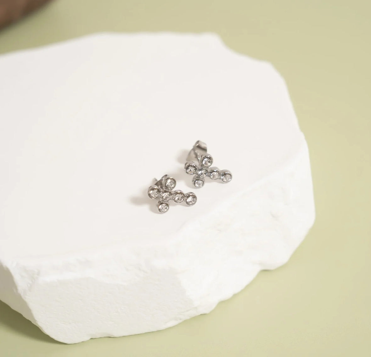 “Even If” Daniel 3:18 Cross Earrings