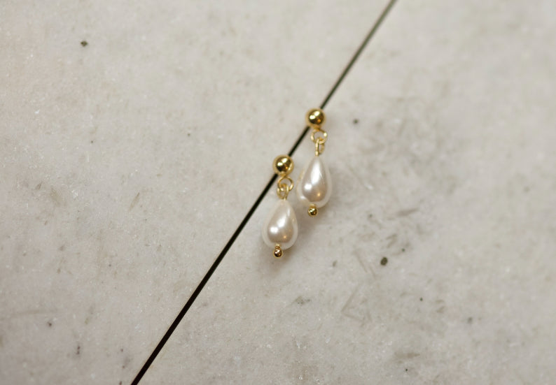 Gold Mother Of Pearl Drops