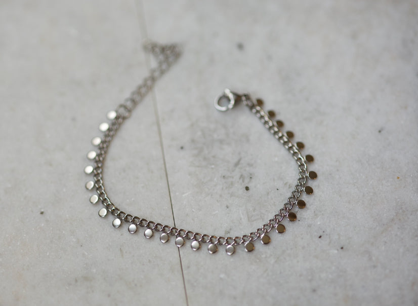 Silver New Money Bracelet