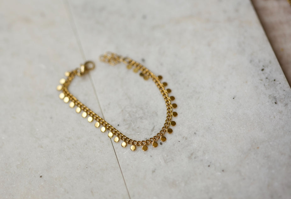 Gold New Money Bracelet