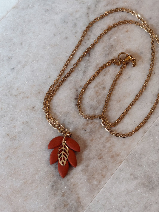 Orange Spice Necklace