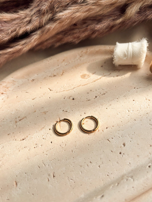Classic Gold Hoop