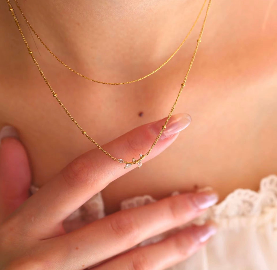 Promise Necklace || 16in + 2in extender