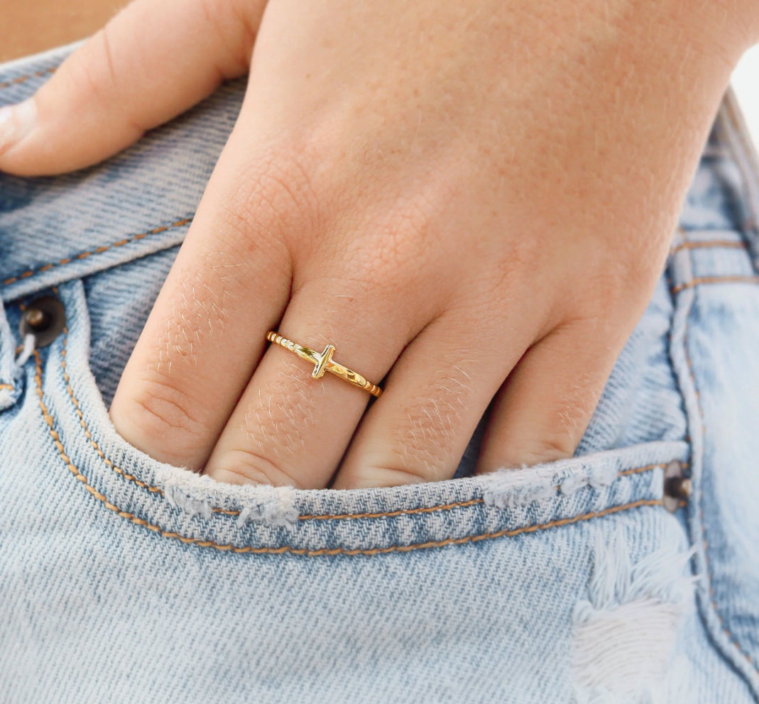 Anchor of Faith Ring