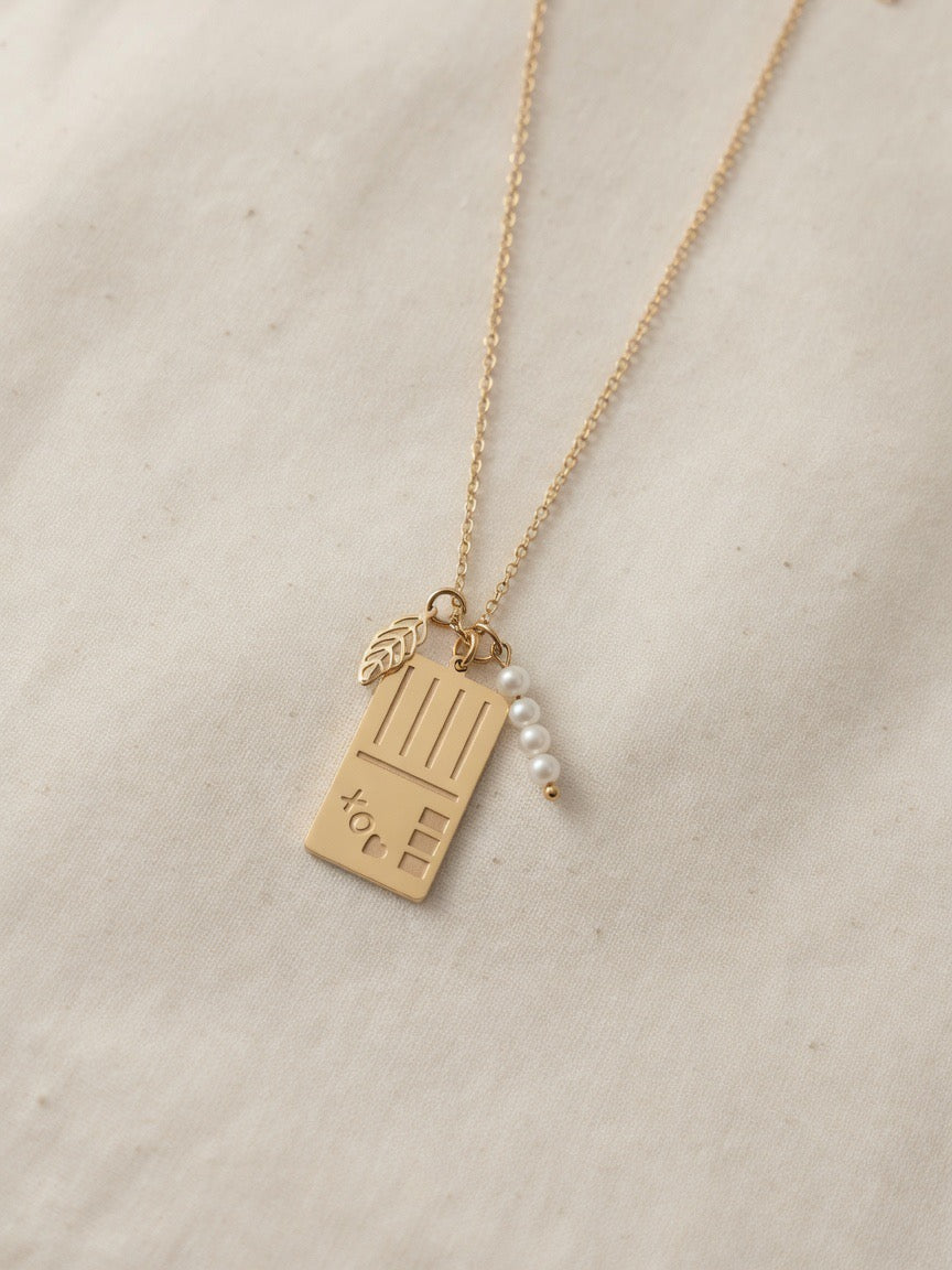 Love to Travel Necklace || 20in +2in extender
