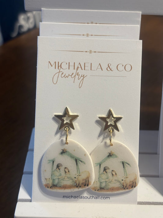 Kin’s Frosted Daydreams Inventory Nativity -gold star