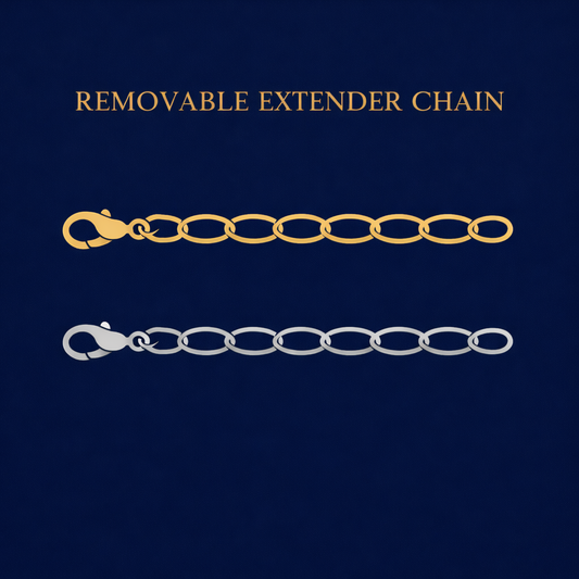 Removable Extender Chain || Gold or Silver